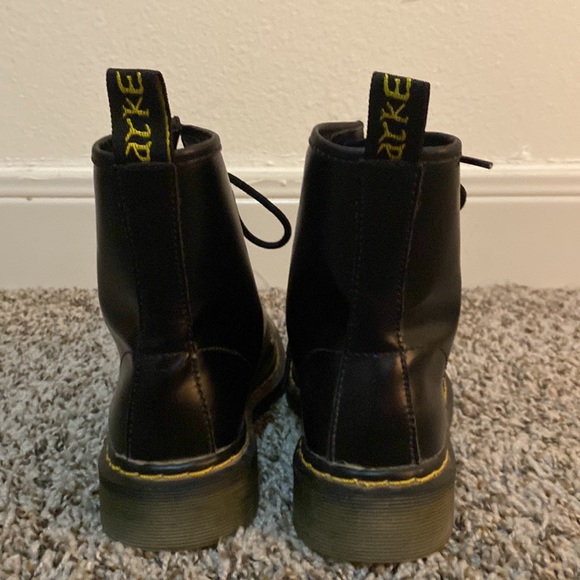 Black combat boots - Picture 4 of 4